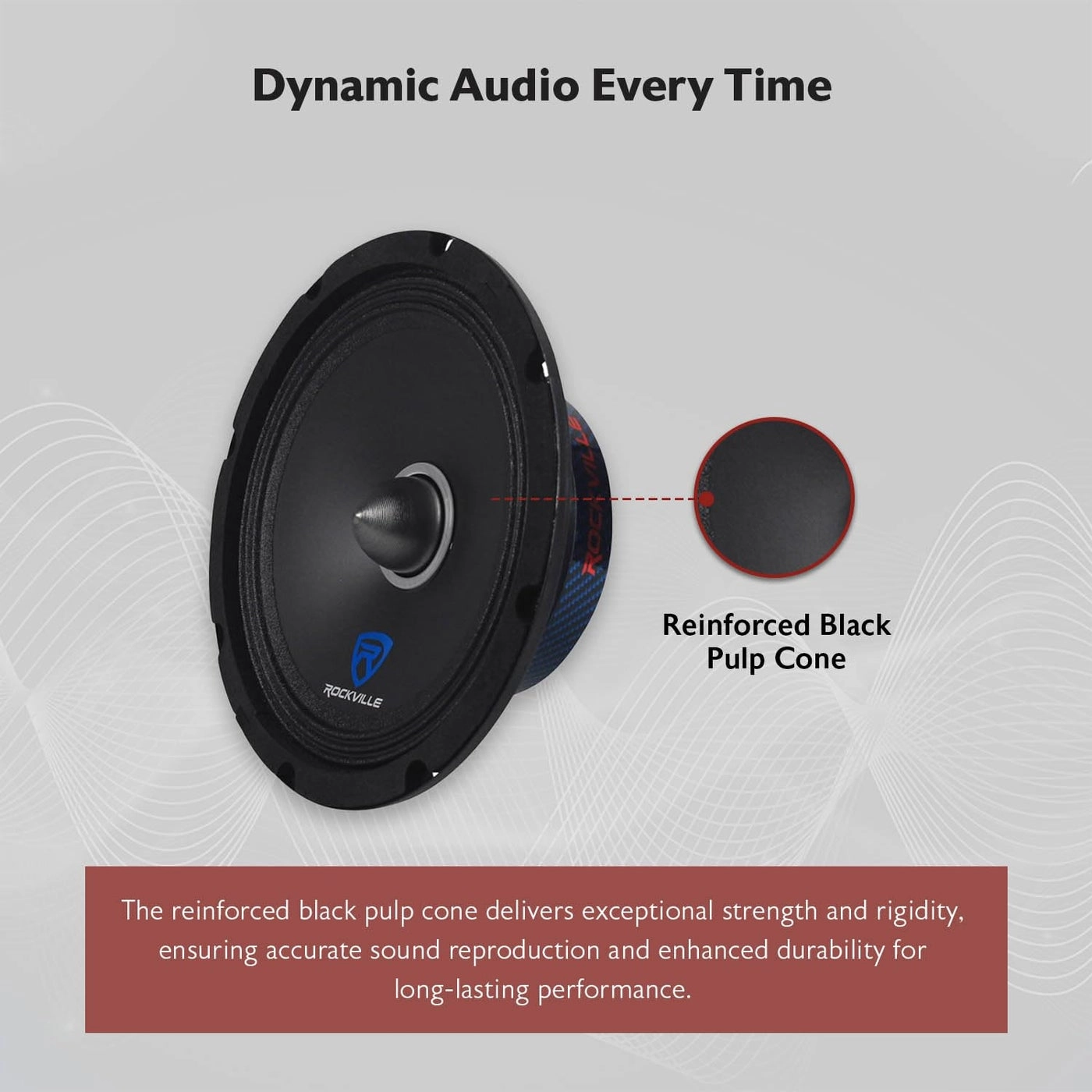 RXM88 - 8 inch midrange/midbass