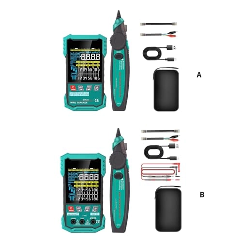 Networks Cable Tester - 1250mAh 2.5~400m 6000 Count