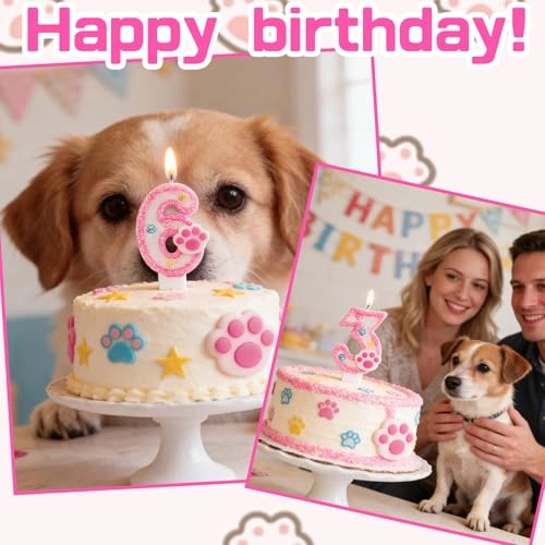 Number 3 Birthday Candle - 1 Count Birthday