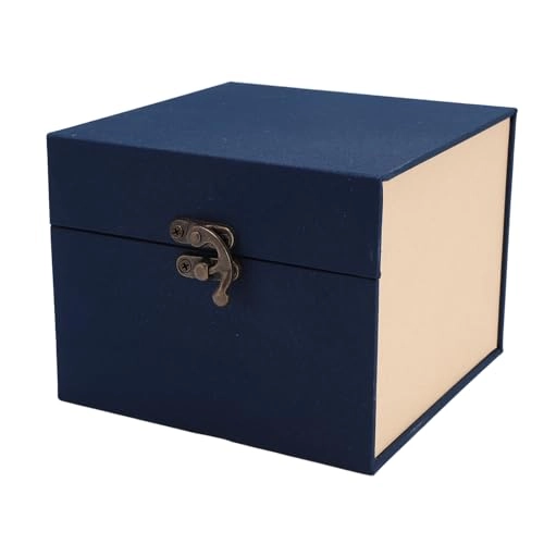 Ball Articulated Doll Head Box - 18-19.5cm Dark blue