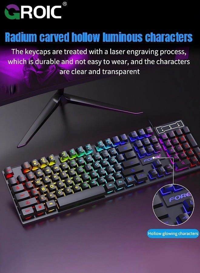 Keyboard and Mouse Combo - Wired