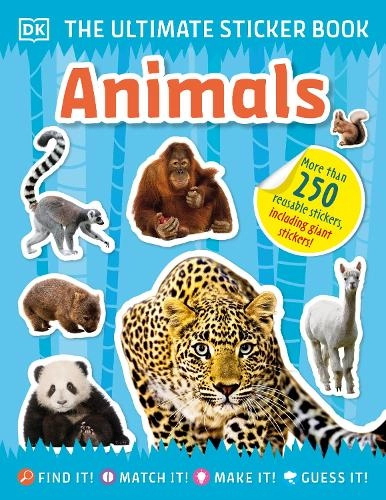 Dorling Kindersley Ltd Animals Sticker Book 250 pcs