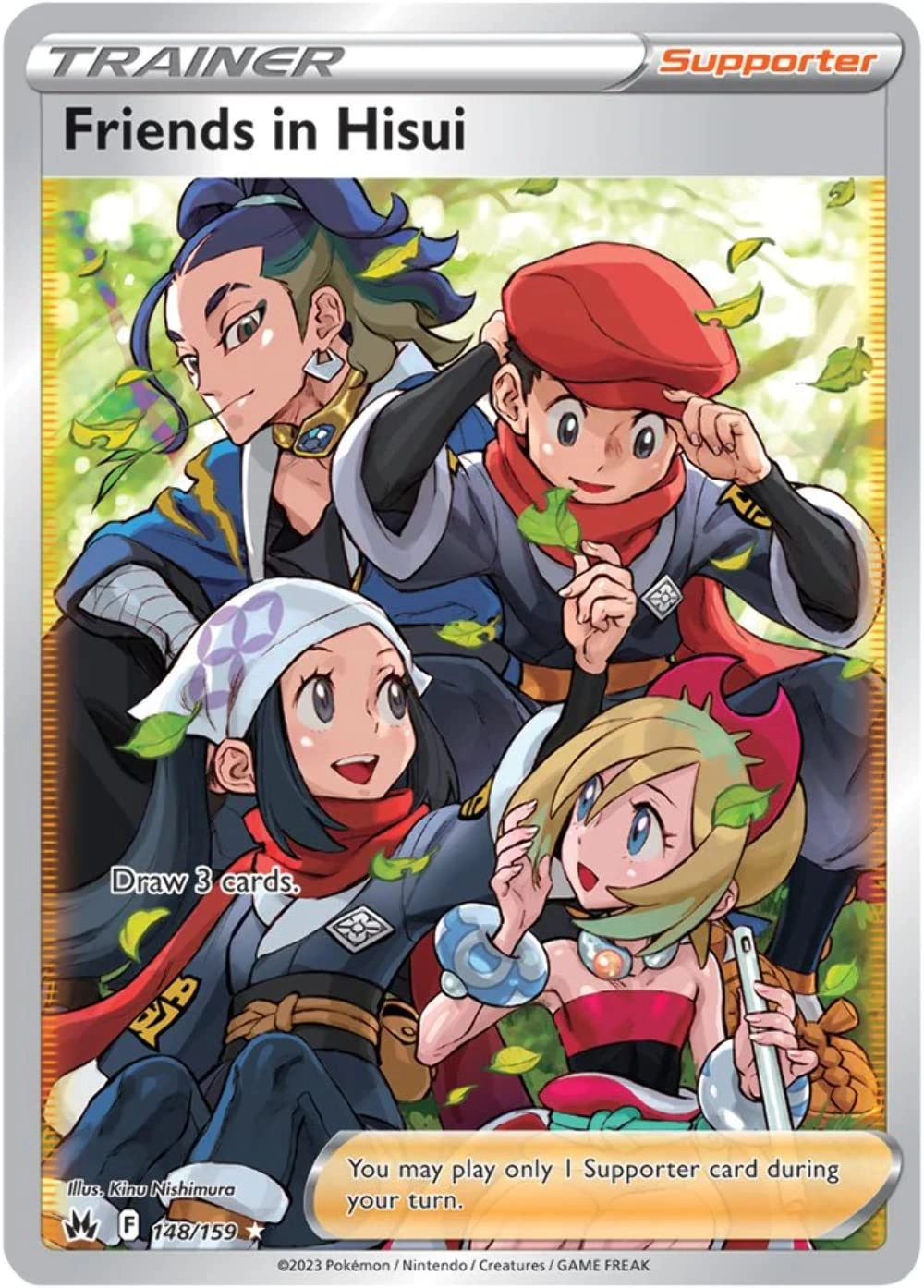 Pokémon Friends in Hisui - Crown Zenith