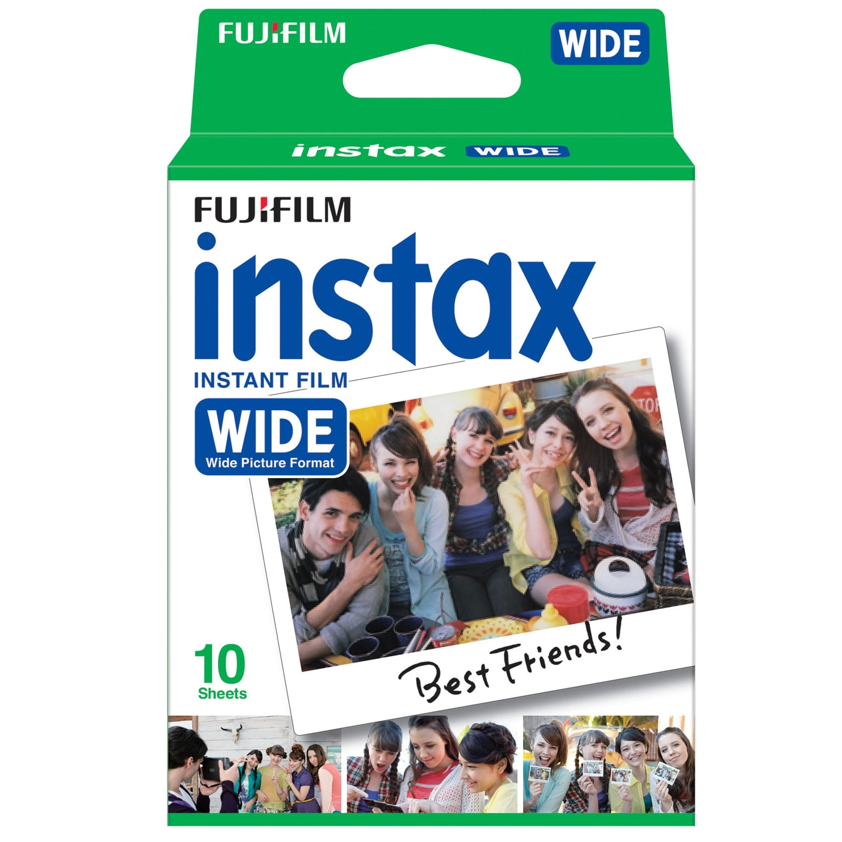 Instax Wide Film - 10 sheets 8.6 cm x 10.8 cm