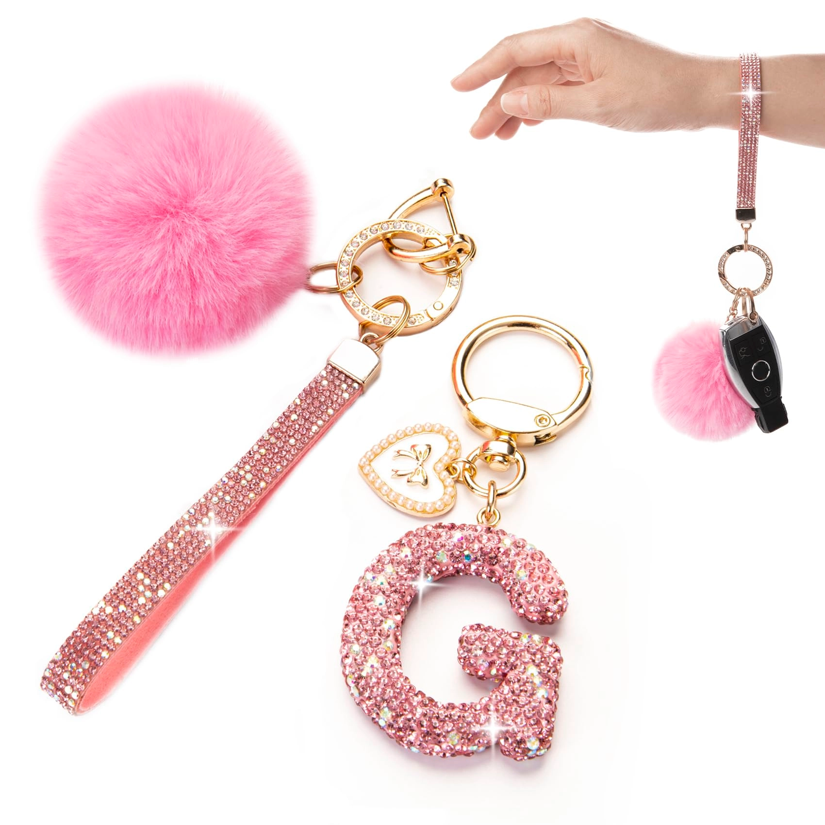 Initial Keychain - Letter