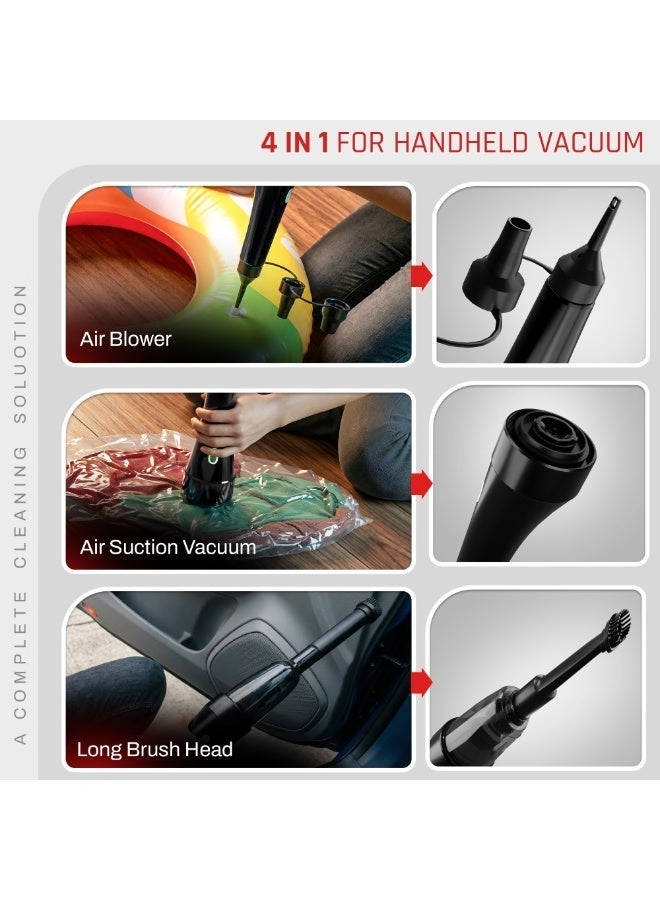 Cordless Car Vacuum Cleaner - 2000mAh*3