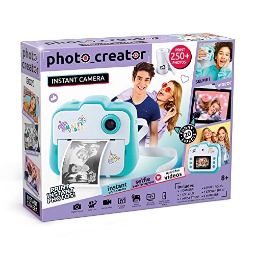 Instant Camera - 12MP Built-In Printer 4GB