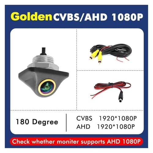Intelligent Dynamic Trajectory Car Rear View Camera - Night Vision Wire 4K AHD 1080P