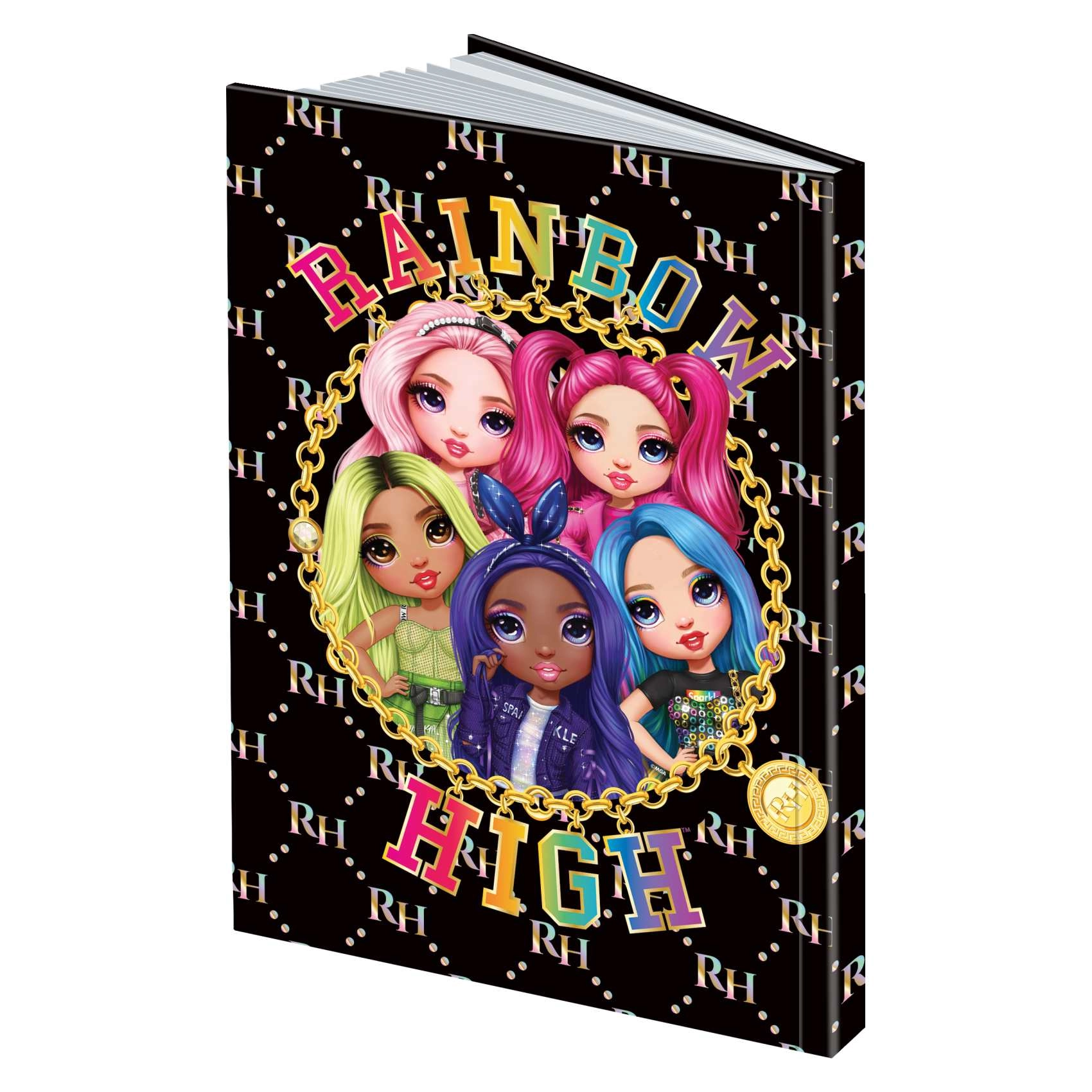 Carrefour Rainbow High Printed Arabic Notebook - 100 Sheets