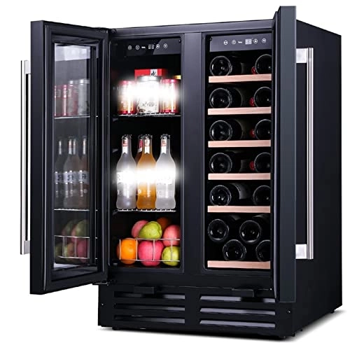 Beverage Cooler Refrigerator - Dual Zone
