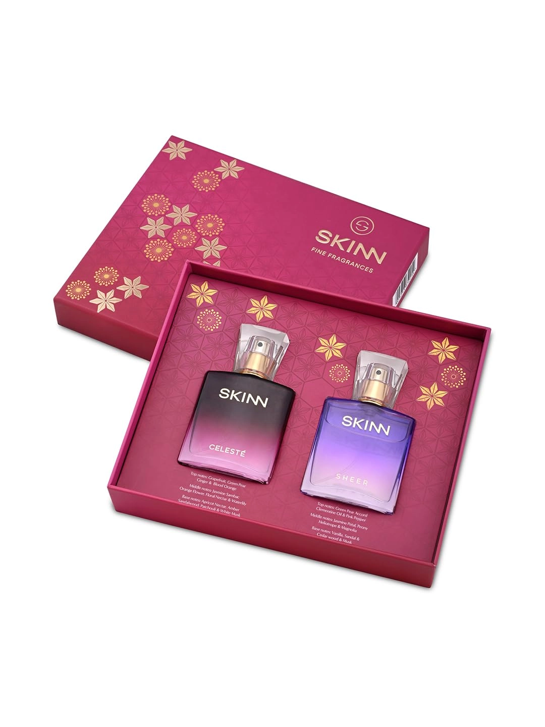 SKINN Celeste and Sheer Eau de Toilette 25ml Pack of 2