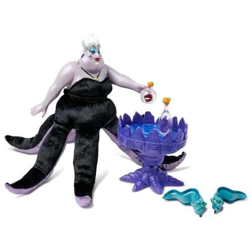 Ariel Doll + Ursula Doll + King Triton Doll + Sebastian Figure + Flounder Figure + Flotsam Figure + Jetsam Figure