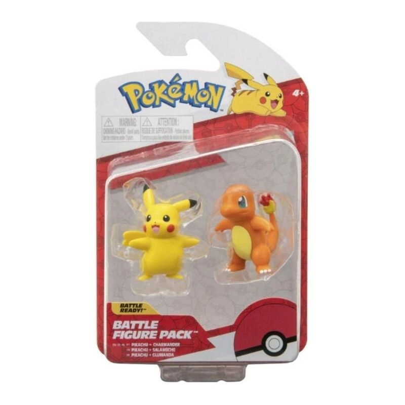 Pokemon Battle Figure Kanto - Style May Vary 2 pcs