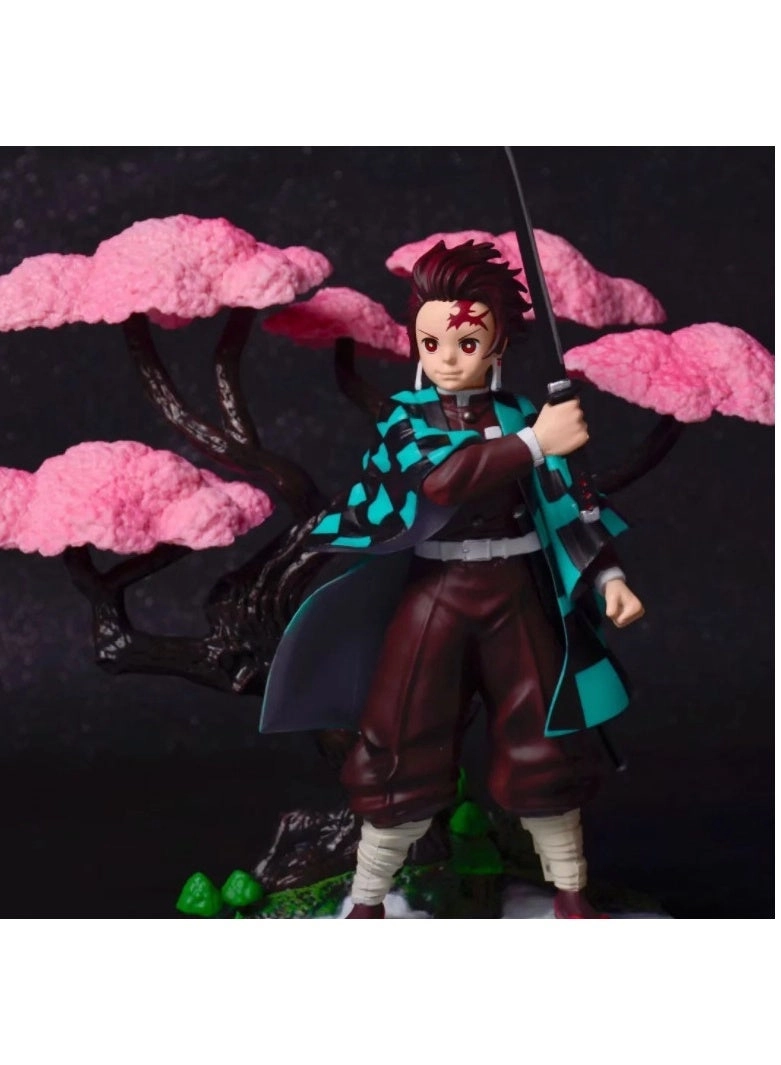 halamodo Tanjiro Kamado - Under Cherry Blossoms (19 cm) (QQ0636)