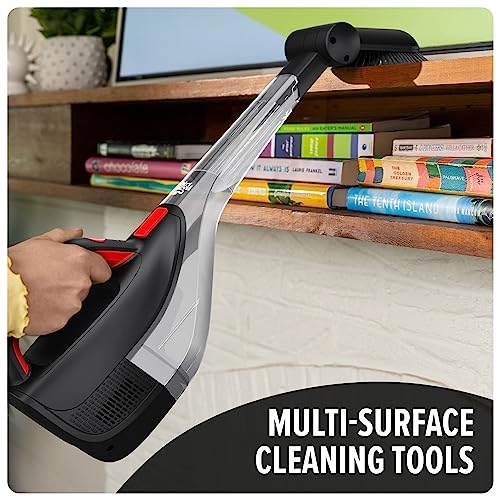 Whole Home Handheld Vacuum - 12V Multi-Surface Tool Kit Black