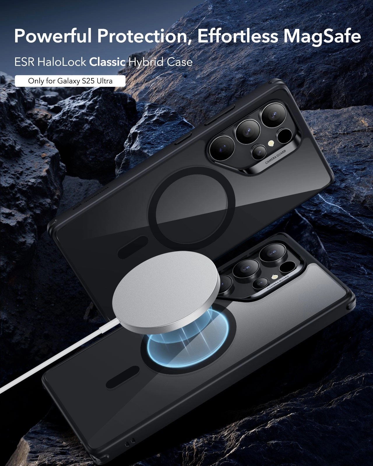 Classic HaloLock Case Hybrid with MagSafe for Samsung Galaxy S25 Plus