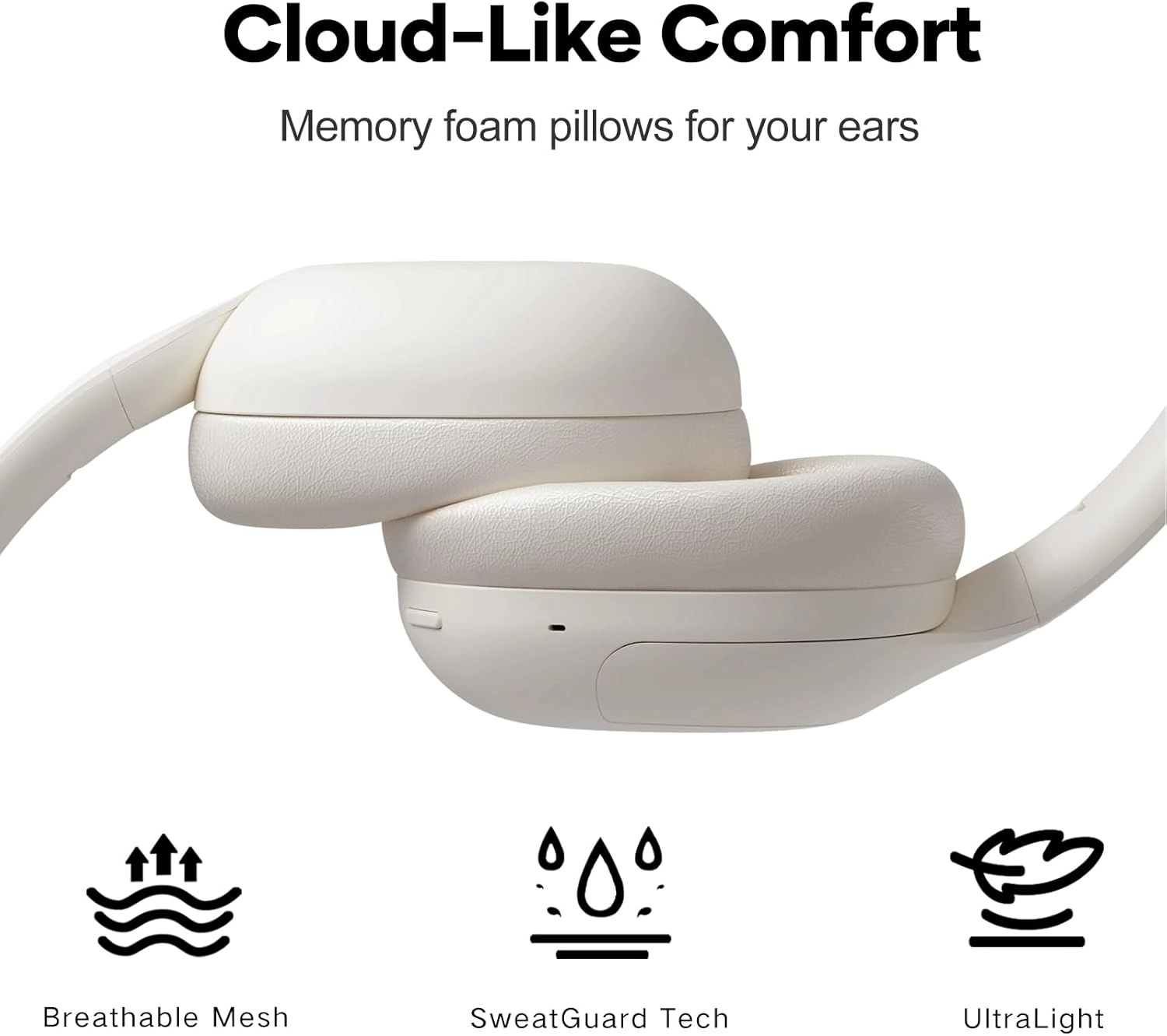 Active Noise Cancelling Headphones Wireless Headphone