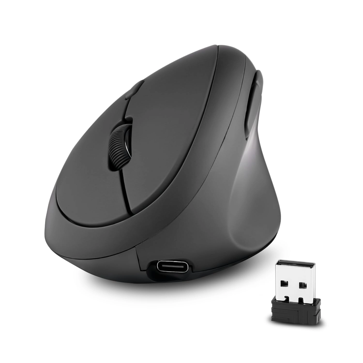 Perixx PERIMICE-713R Vertical Mouse - Radio Frequency