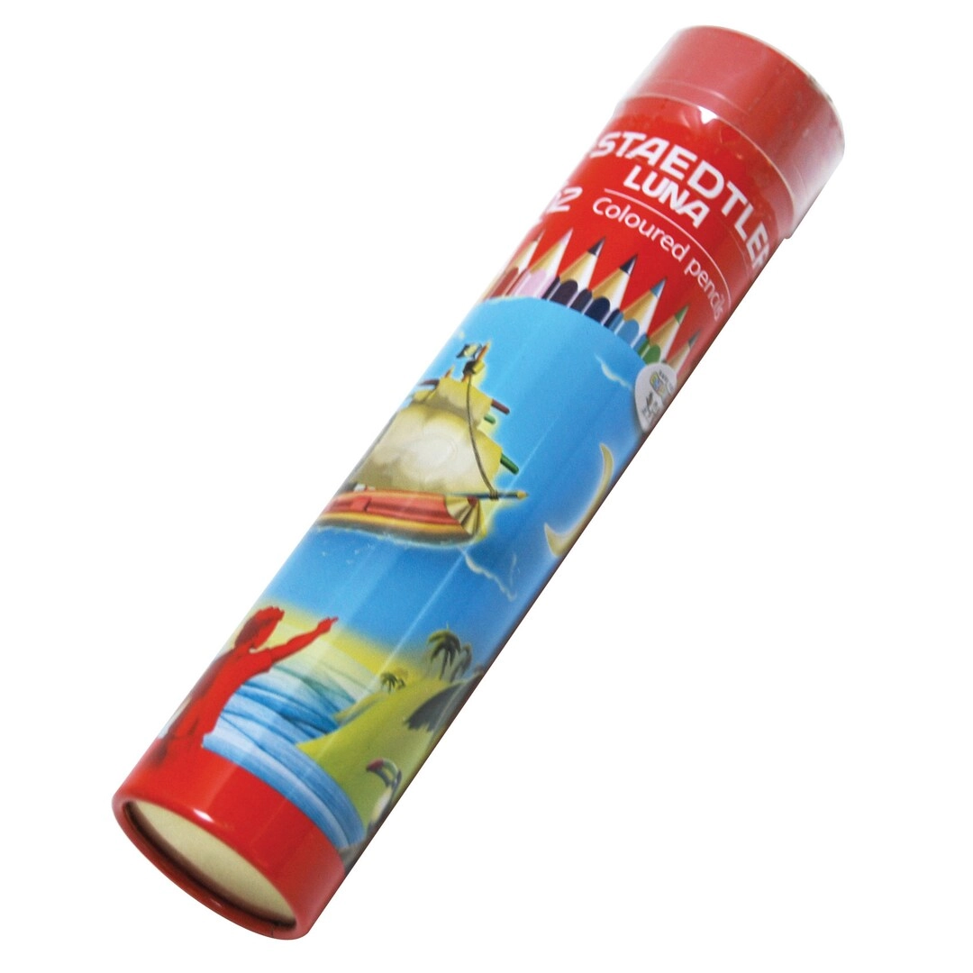 Luna Colour Pencil Cylinder - Pack of 12