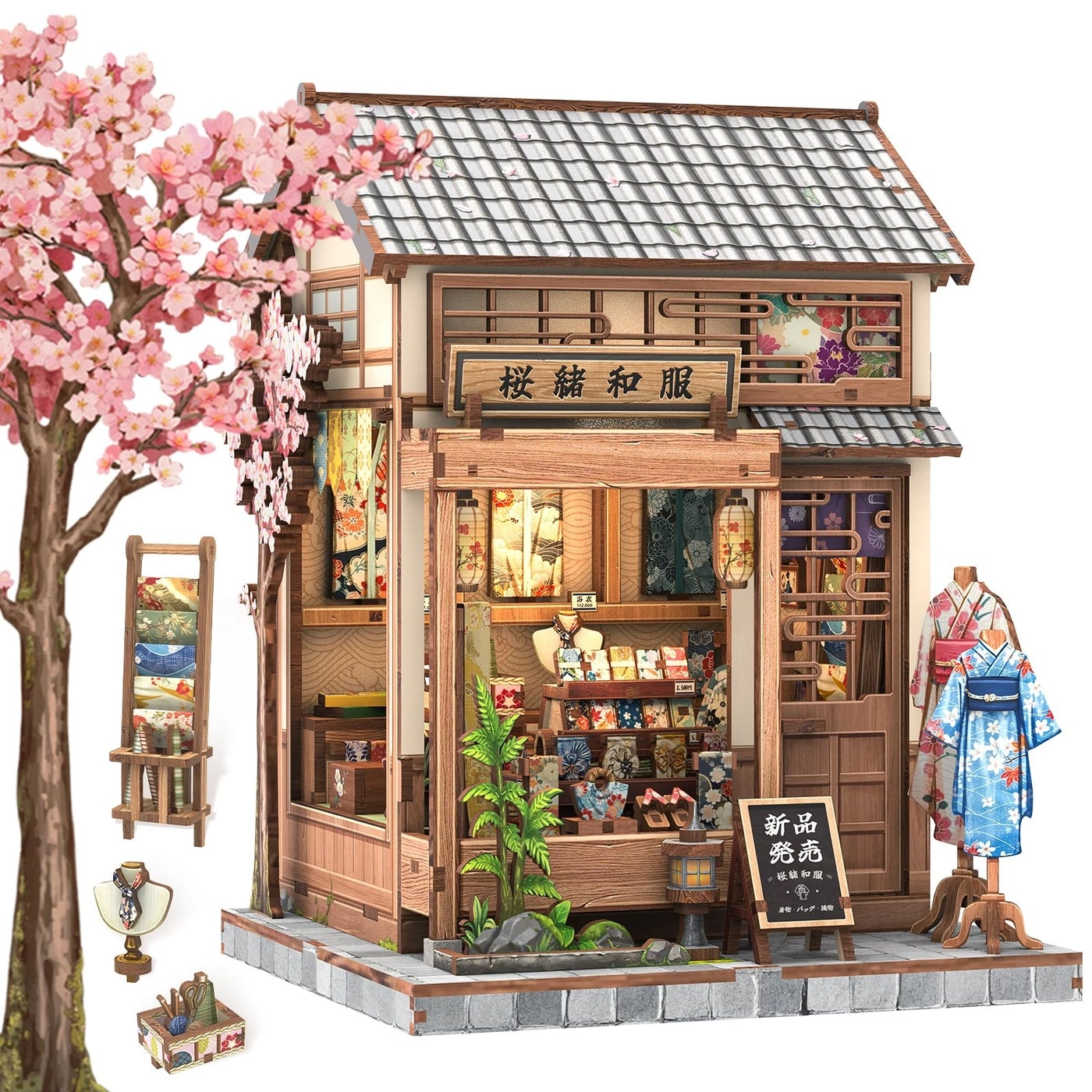 Book Nook Kit - Japanese Culture Style