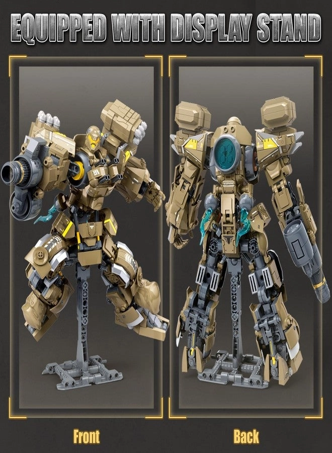 Artillery Mech - City Warrior Justice Hero Soldier 581 pcs