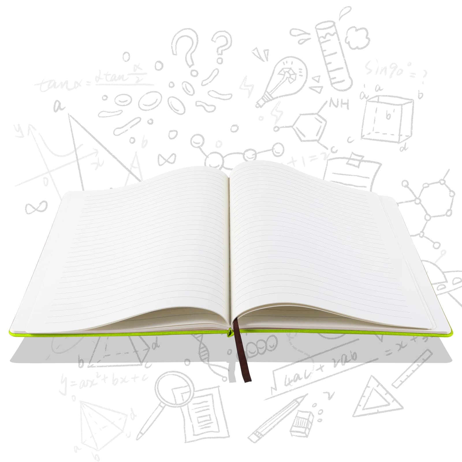 Notebook A4 Hardcover - Lined 80 Sheets