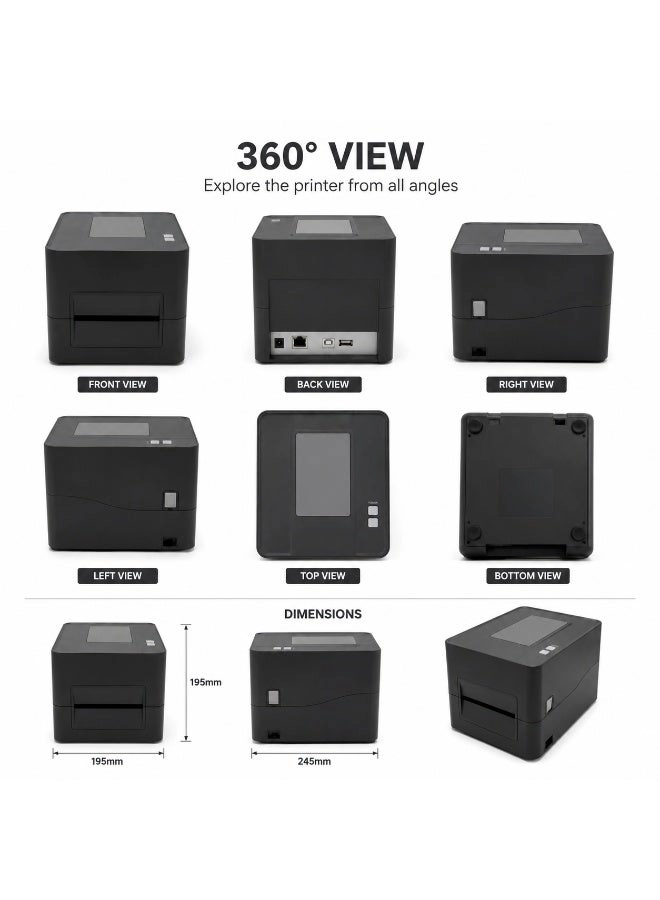 Thermal Transfer Barcode Label Printer