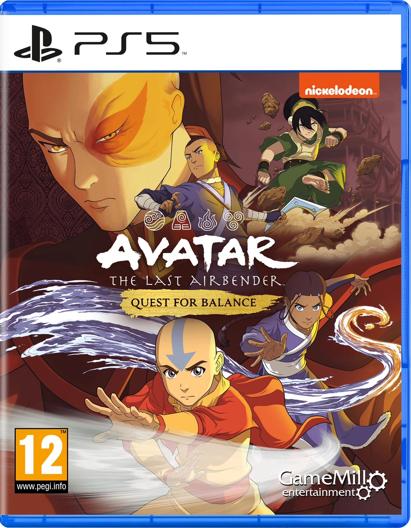 Game Mill Avatar The Last Airbender Quest for Balance - PlayStation 5