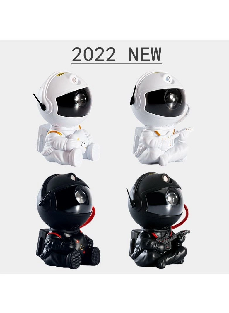 Astronaut Projector - plug in Black