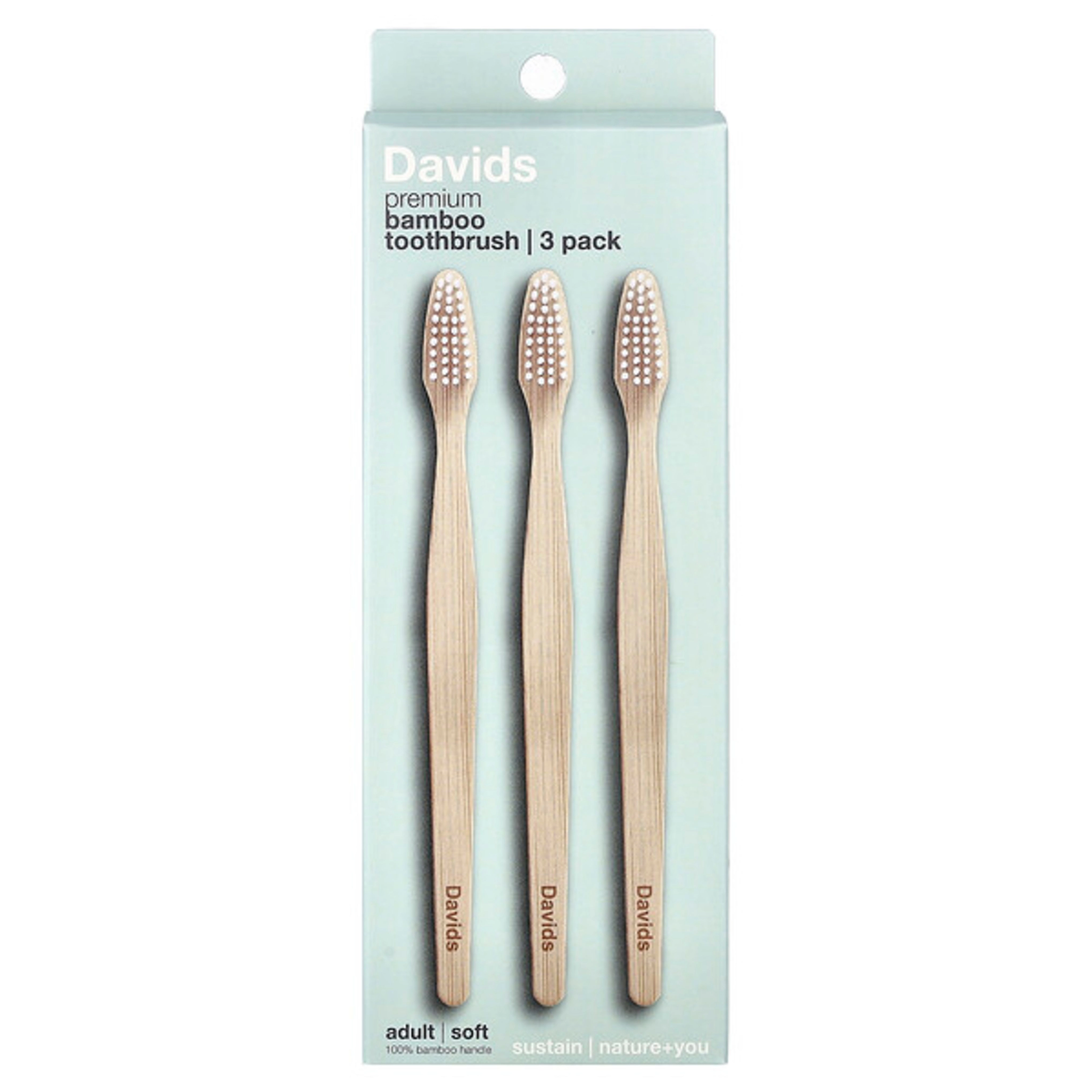 Davids Bamboo Toothbrush - Soft