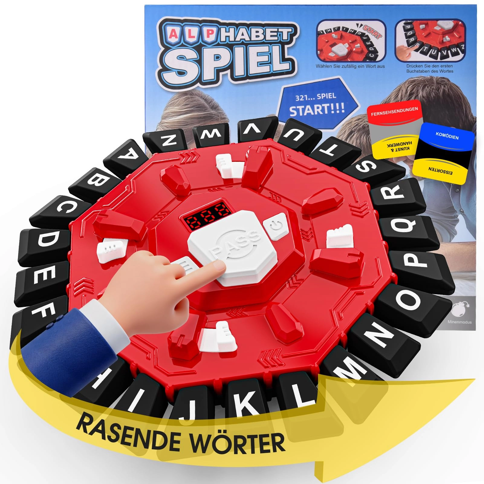 Shantou Chenghai Fangzuan Toy Factory Rasende Wörter Deutsch - 24 Keys Timer