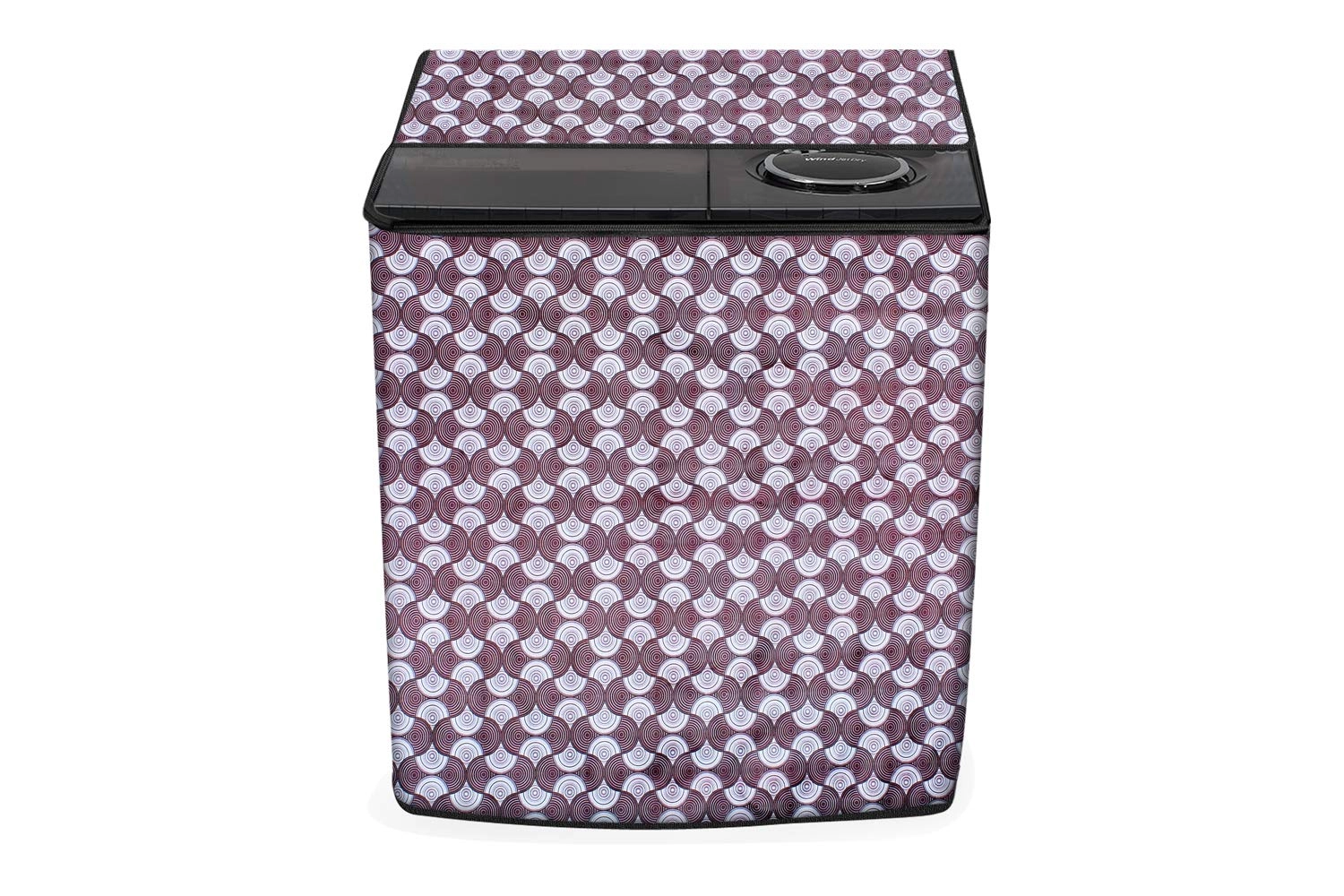Stylista Washing Machine Cover - Compatible for GODREJ 7KG Semi-Automatic Top Loading BB57