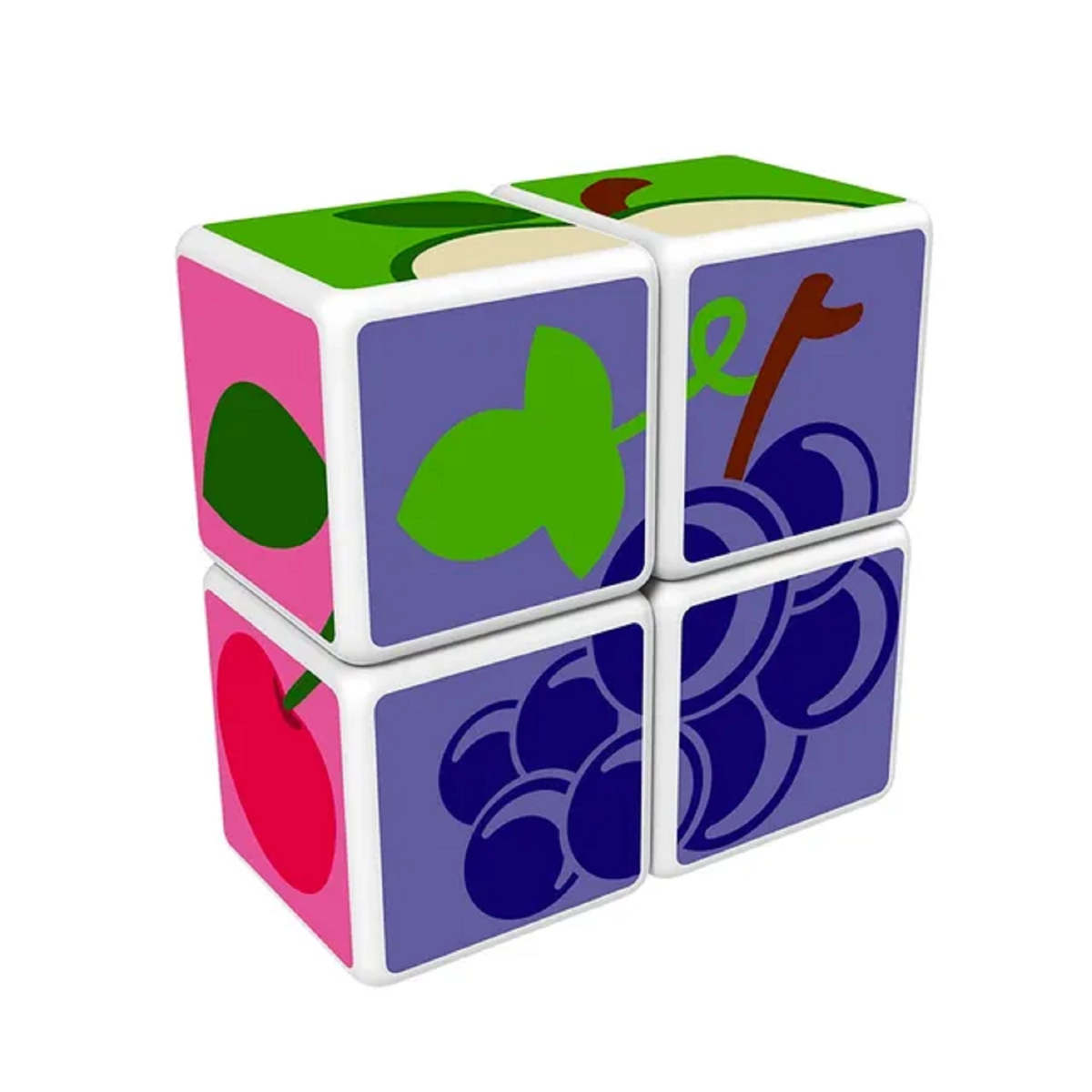 Magicube Mix And Match Fruits - 18 Months 7 Pcs