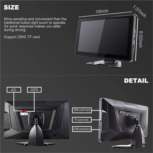 Panoramic AR surround view navigation integrated machine - 10.1"