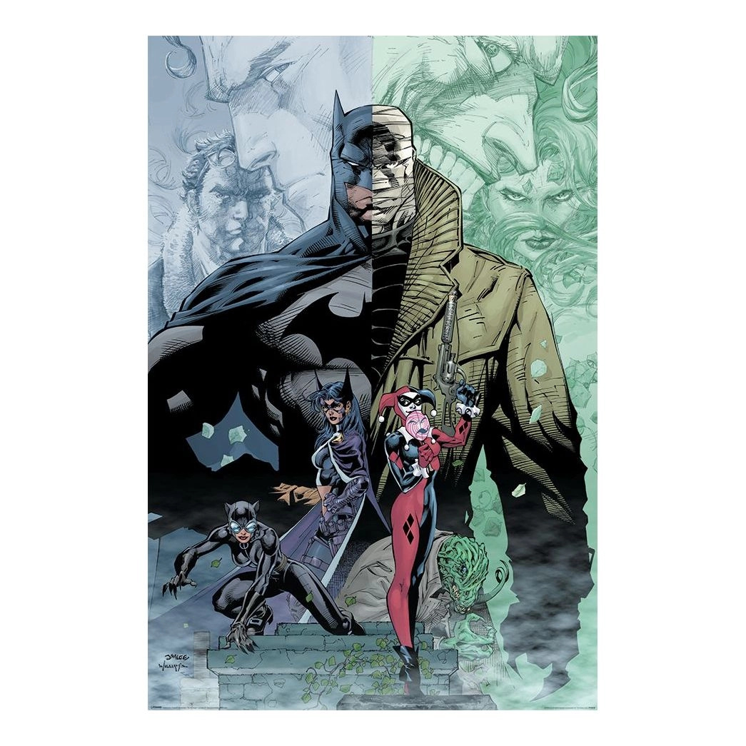 PYRAMID POSTERS Batman Hush - high quality gsm paper 61 x 91.5 cm
