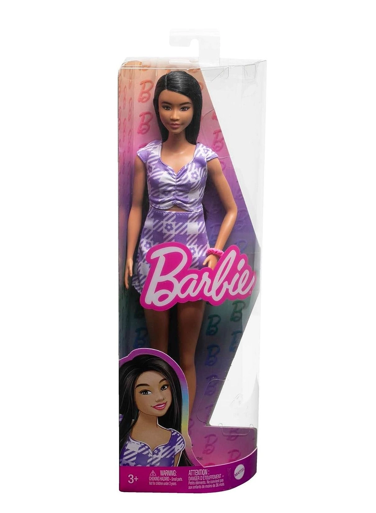 Barbie Fashionista - Oversized Plaids Purple