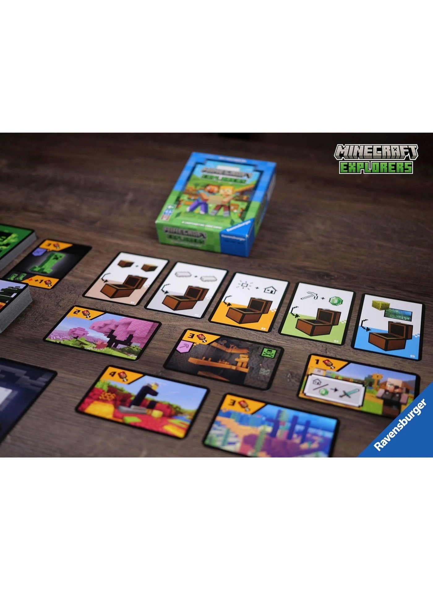 Minecraft Explorers - Cooperative Card Game