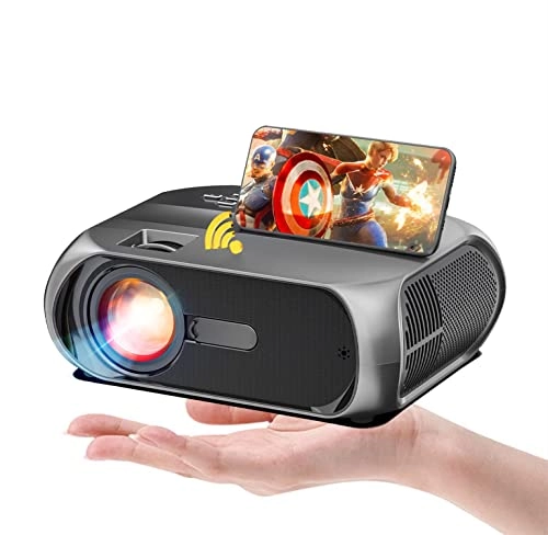 Video Projector Portable Remote Control Yellow and white