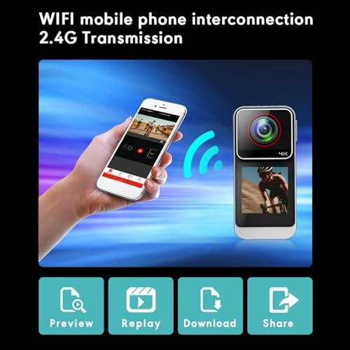 Mini Action Camera - 32GB 4K 30FPS