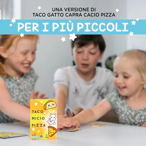 Taco Micio Pizza - Card Game (Italian)