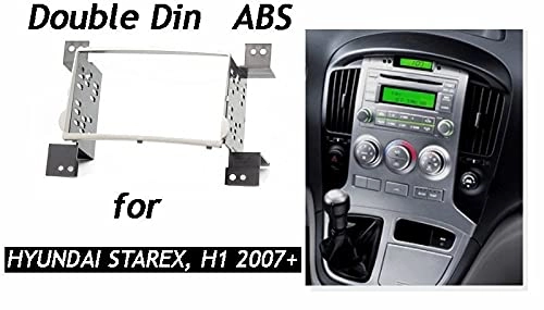Double Din Car Radio Fascia - H-1 Starex iLoad i800 iMax 2007+