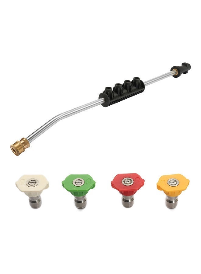 NIBEMINENT High Pressure Car Wash Jet Lance - Karcher K Series 4 Nozzle Tips