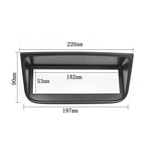 One Din Fascia - For 406 1995-2005 182x53mm
