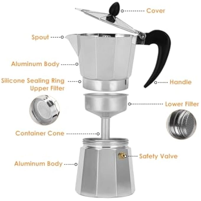 Mocha Percolator - 300Ml Aluminum
