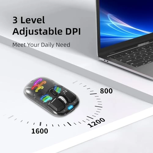 Wireless Mouse - Bluetooth, USB