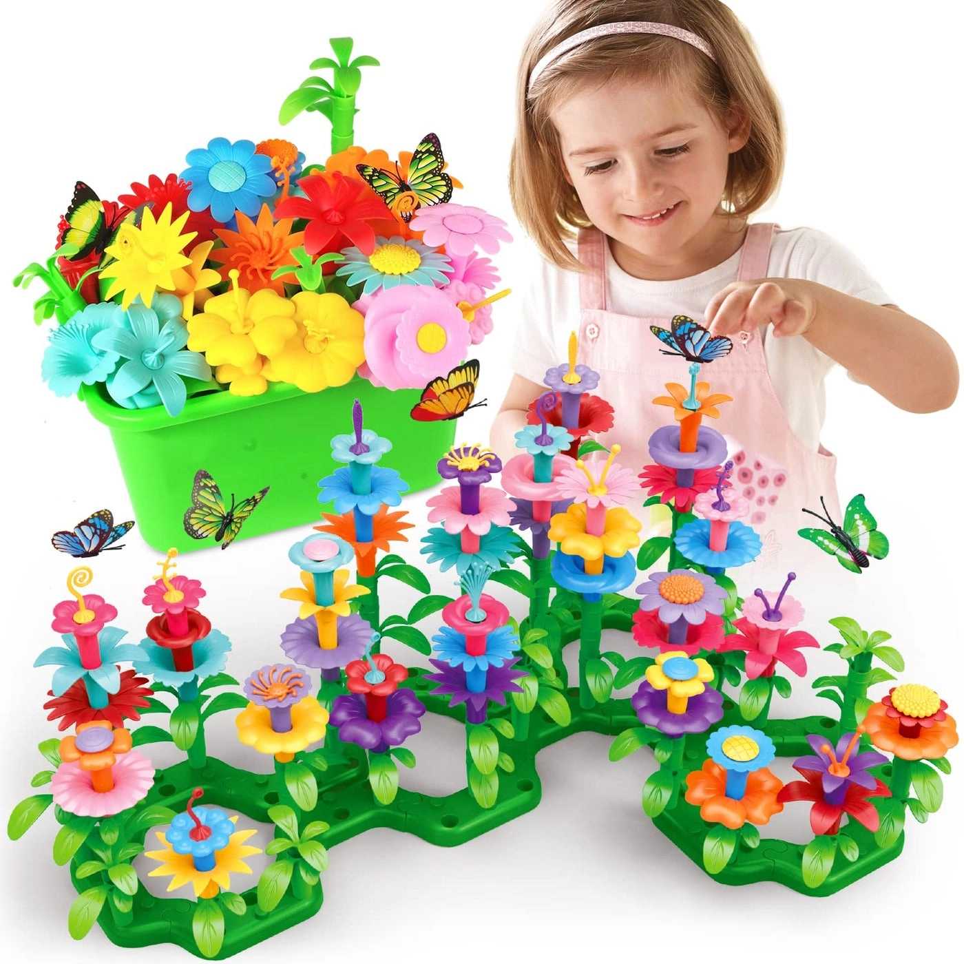 Flower Garden Building Kit - 148pcs