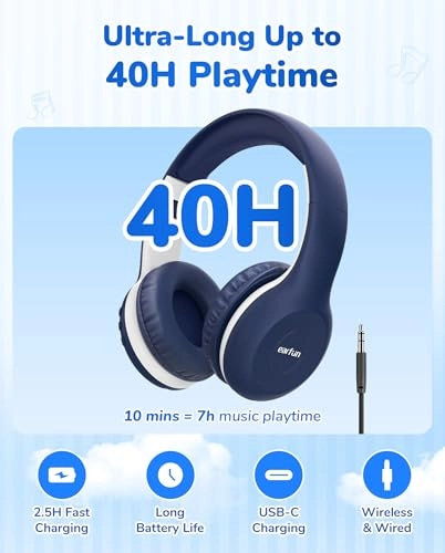 K2 - Kids Bluetooth 5.0 40H Playtime