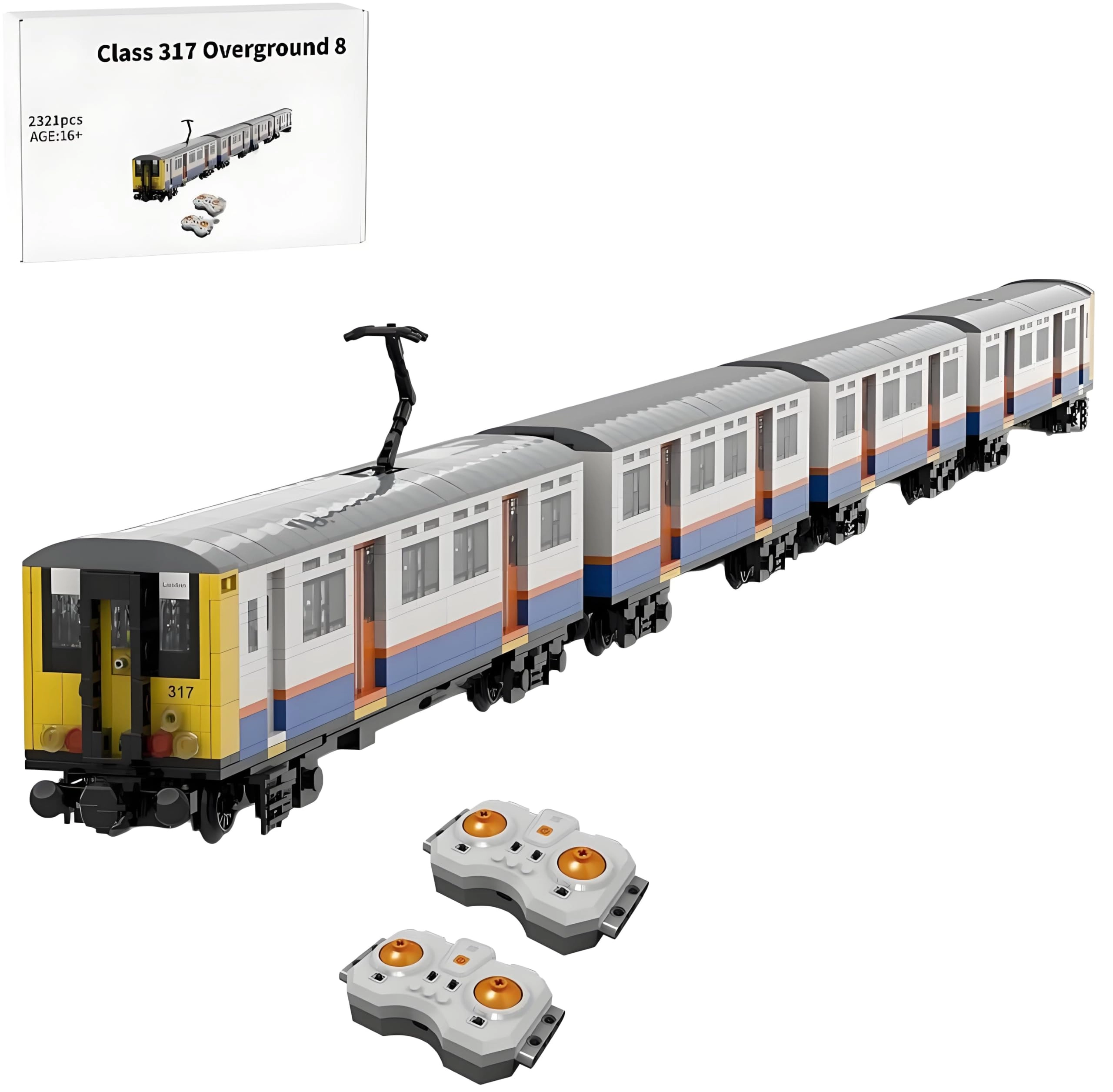 Thinkizen British Rail Class 317 Overground (102918MVB46) - Realistic