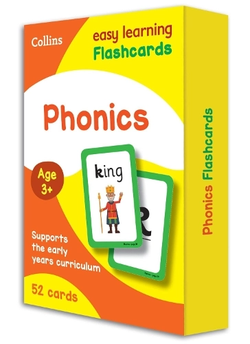 HarperCollins Publishers Phonics Flashcards - 49 letters and sounds cards 52 pages