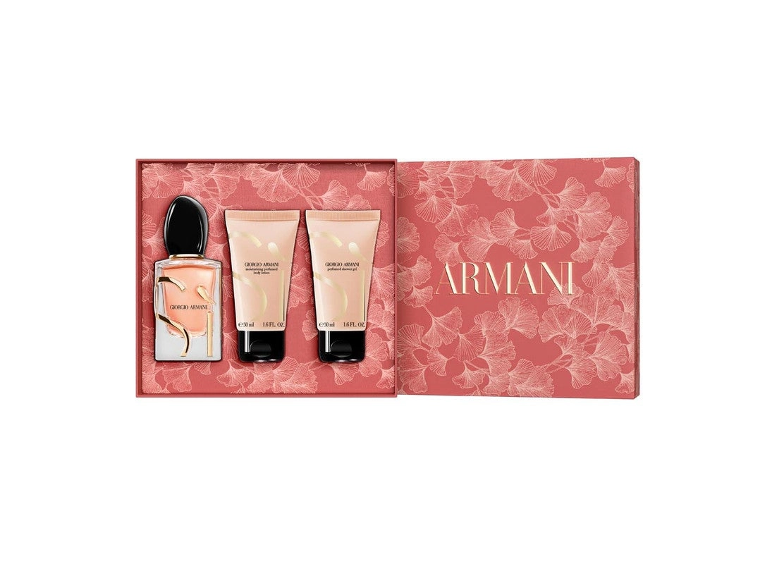 Sì Eau de Parfum Intense - 100ml 15ml + Body Lotion - 50ml